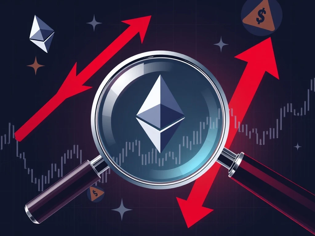 ETH trading disaster showing leveraged positions crashing during macroeconomic volatility