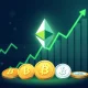 Ethereum leading the altcoin resurgence with upward market momentum and institutional adoption