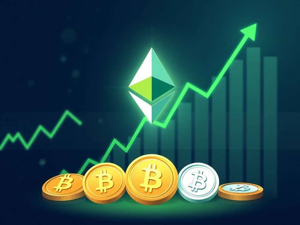 Ethereum leading the altcoin resurgence with upward market momentum and institutional adoption