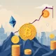 Crypto power dynamics shift showing Ethereum surpassing Bitcoin with institutional investors and regulatory clarity