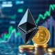 Ethereum breakout chart showing bullish momentum against Bitcoin resistance levels