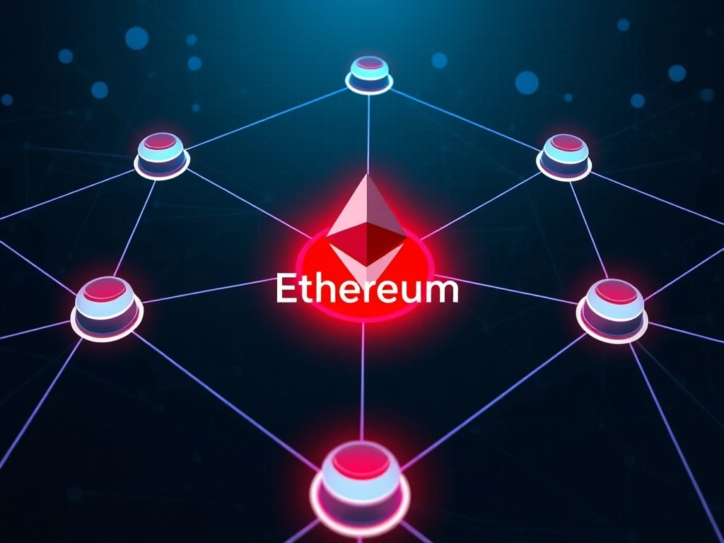 Ethereum client diversity network vulnerability showing single point failure in blockchain infrastructure
