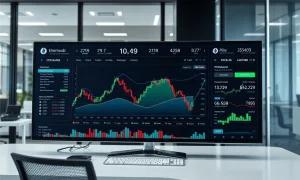 Ethereum Covered Call ETF investment strategy dashboard showing options trading interface