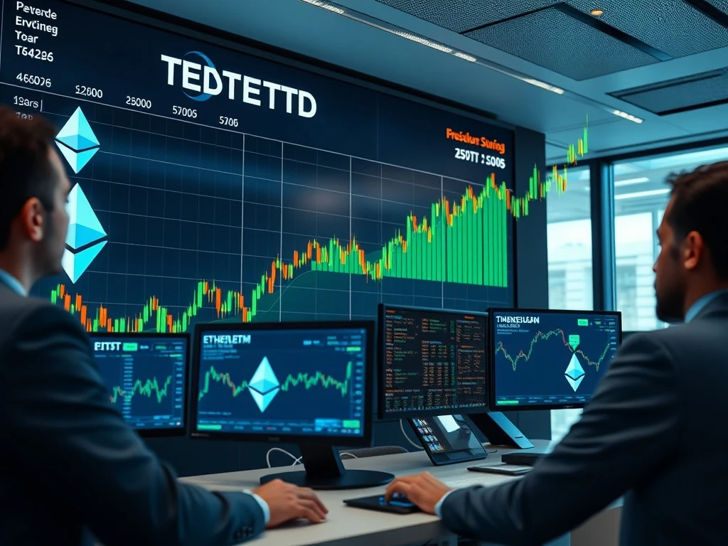 Ethereum ETFs outperforming Bitcoin in institutional investment flows with dramatic growth charts