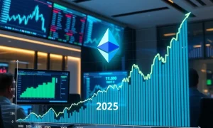 Ethereum ETFs surpassing Bitcoin in institutional portfolio allocation during 2025 market rebalancing