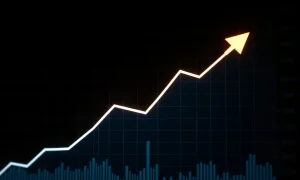 Ethereum price chart showing breakthrough pattern with exchange outflow data indicating potential surge to $7000