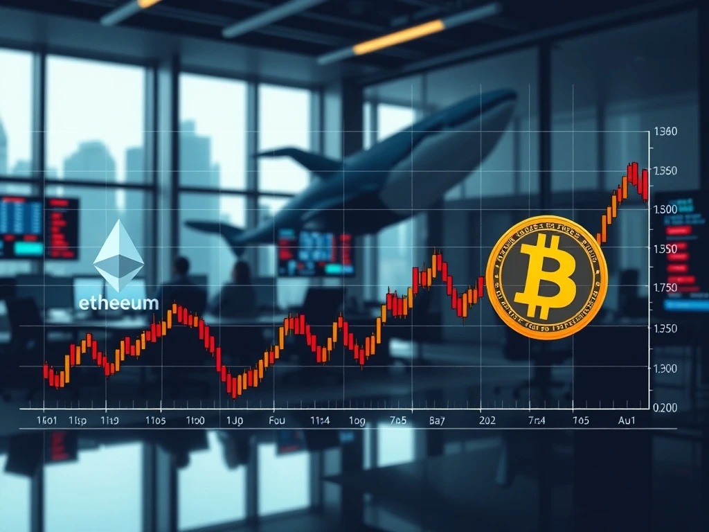 Ethereum institutional adoption growth chart showing massive capital migration from Bitcoin whales
