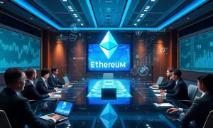 Ethereum institutional adoption transforming corporate investment strategies with blockchain technology