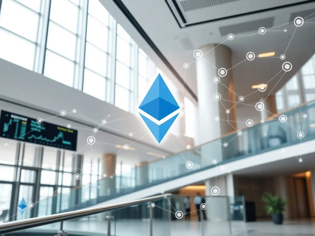 Ethereum institutional adoption transforming traditional finance through blockchain infrastructure and digital asset integration