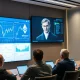 Vitalik Buterin discussing Ethereum institutional adoption risks with financial analysts