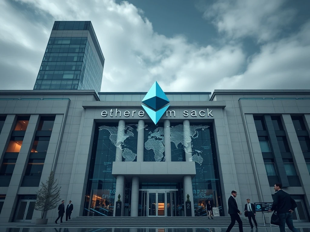 Ethereum institutional adoption driving global financial infrastructure transformation with blockchain technology