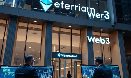 Ethereum institutional adoption driving Web3 financial transformation with corporate investment strategies