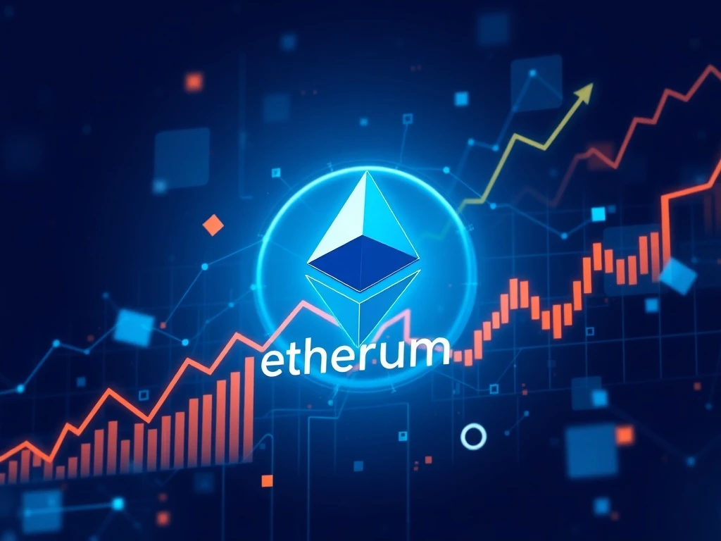 Ethereum institutional bull run showing financial growth and investor activity with charts and analytics