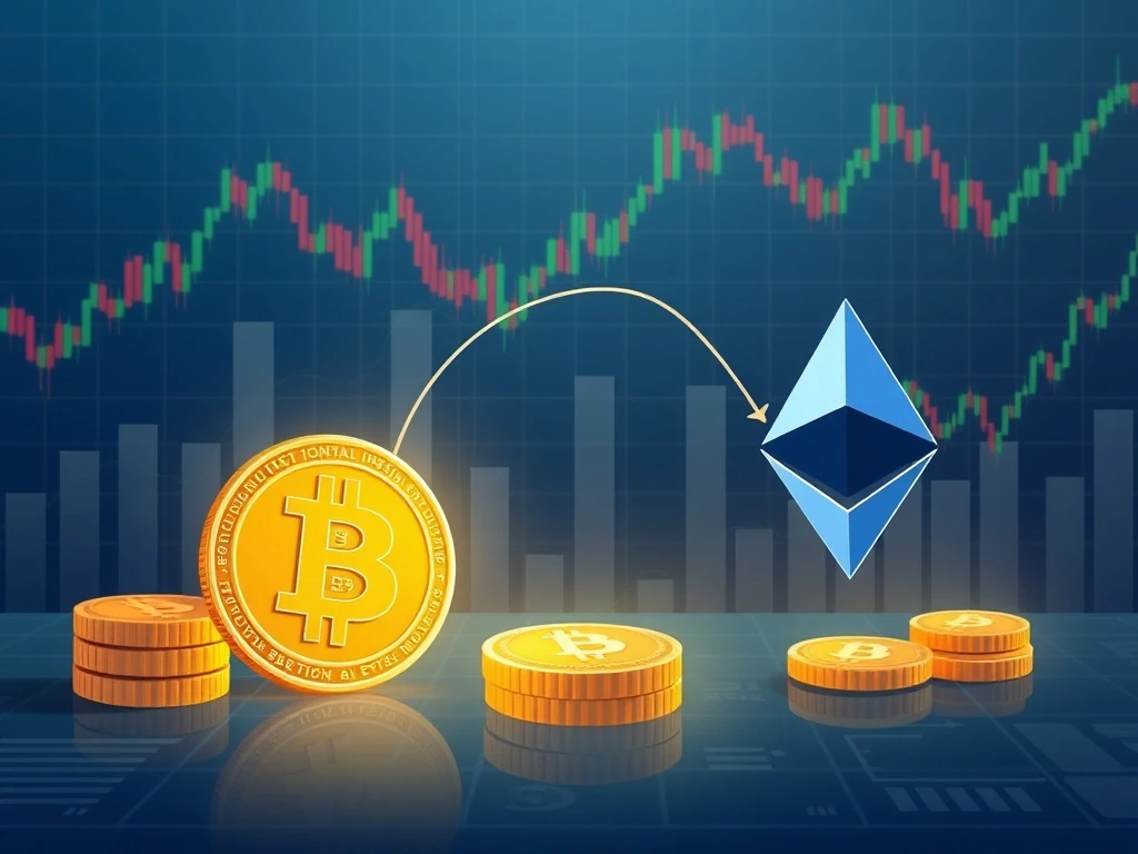 Ethereum institutional inflows surpassing Bitcoin in cryptocurrency investment landscape
