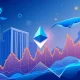 Ethereum institutional resilience demonstrated through price charts and institutional investment symbols