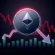 Ethereum long positions under pressure as trading volume collapses dramatically