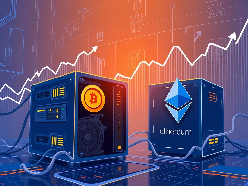 Ethereum mining transition driving stock market growth and cryptocurrency investment opportunities