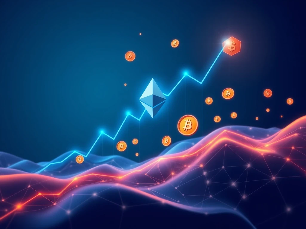 Ethereum news showing IP token surge and DeFi market growth analysis