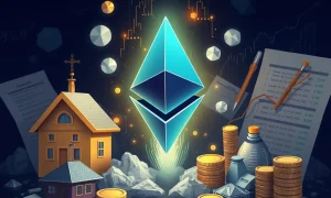 Ethereum news coverage showing blockchain transformation into traditional financial assets with regulatory framework