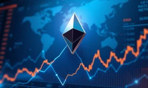 Ethereum price prediction chart showing bullish breakout pattern toward $6800 target