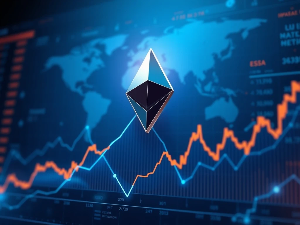 Ethereum price prediction chart showing bullish breakout pattern toward $6800 target
