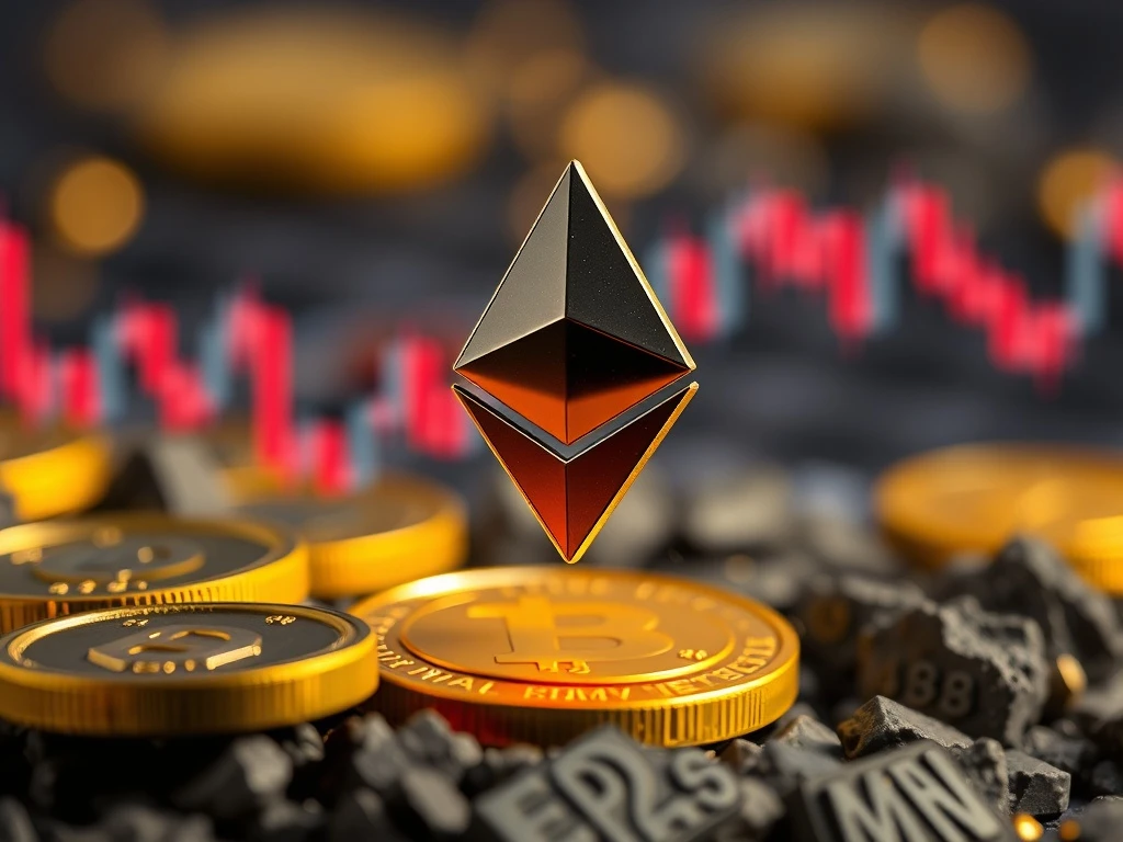 Ethereum price chart showing breakout potential above $4,500 resistance level with institutional investment indicators