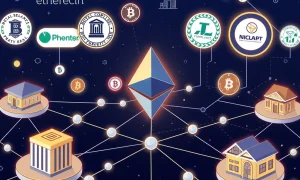 Ethereum RWA tokenization connecting traditional finance to blockchain technology with compliance assurance