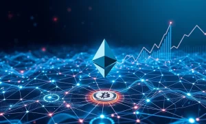 Ethereum scalability upgrades transforming blockchain infrastructure with high-speed data processing and institutional adoption