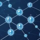 Ethereum staking network visualization showing validator nodes and security connections