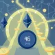Ethereum staking network congestion showing validators in queue with 46-day delay timeline