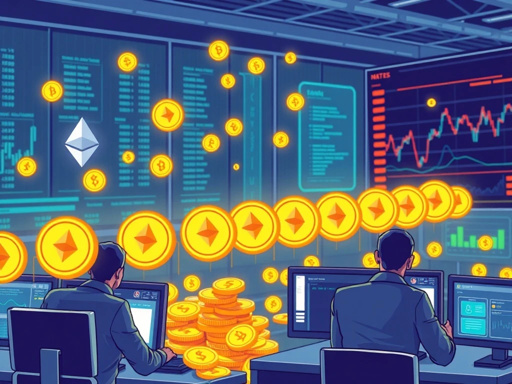 Ethereum validator queue analysis showing institutional staking flows and market impact