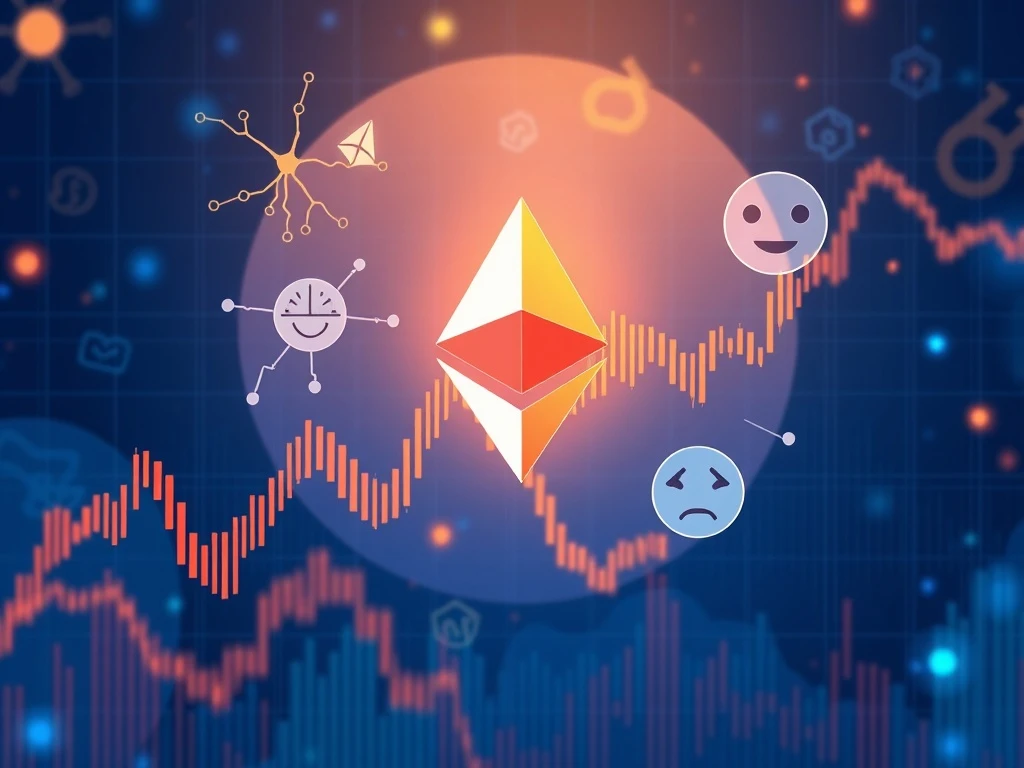 Ethereum volatility analysis showing psychological patterns affecting cryptocurrency price movements