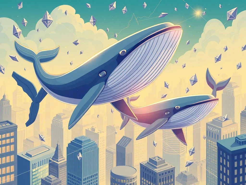 Ethereum whale accumulation driving institutional investment and market dominance in cryptocurrency