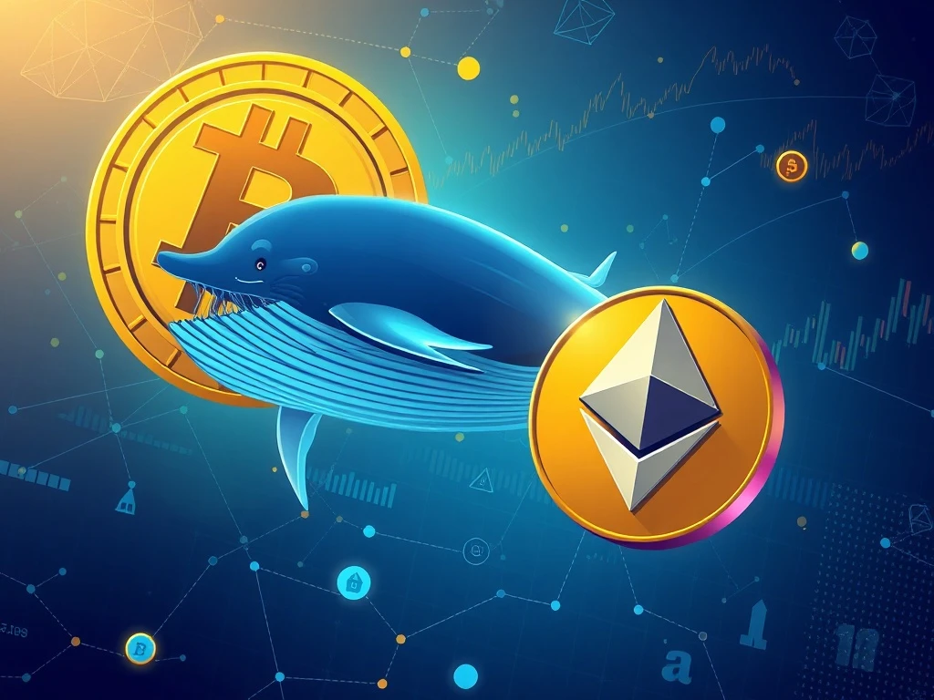 Ethereum whale activity driving major capital rotation from Bitcoin to ETH investments