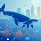 Ethereum whale activity analysis showing large holders impacting market volatility and stability