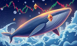 Ethereum whale activity influencing market volatility and liquidity through large transactions