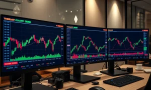 ETHUSDT analysis showing bearish divergence patterns and key Fibonacci support levels on trading charts