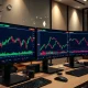 ETHUSDT analysis showing bearish divergence patterns and key Fibonacci support levels on trading charts