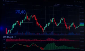 ETHZAR technical analysis showing bullish breakout patterns and key resistance levels on trading chart