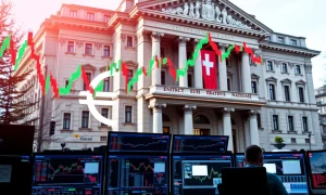 EUR/CHF forecast analysis showing Barclays stability target amid SNB intervention concerns