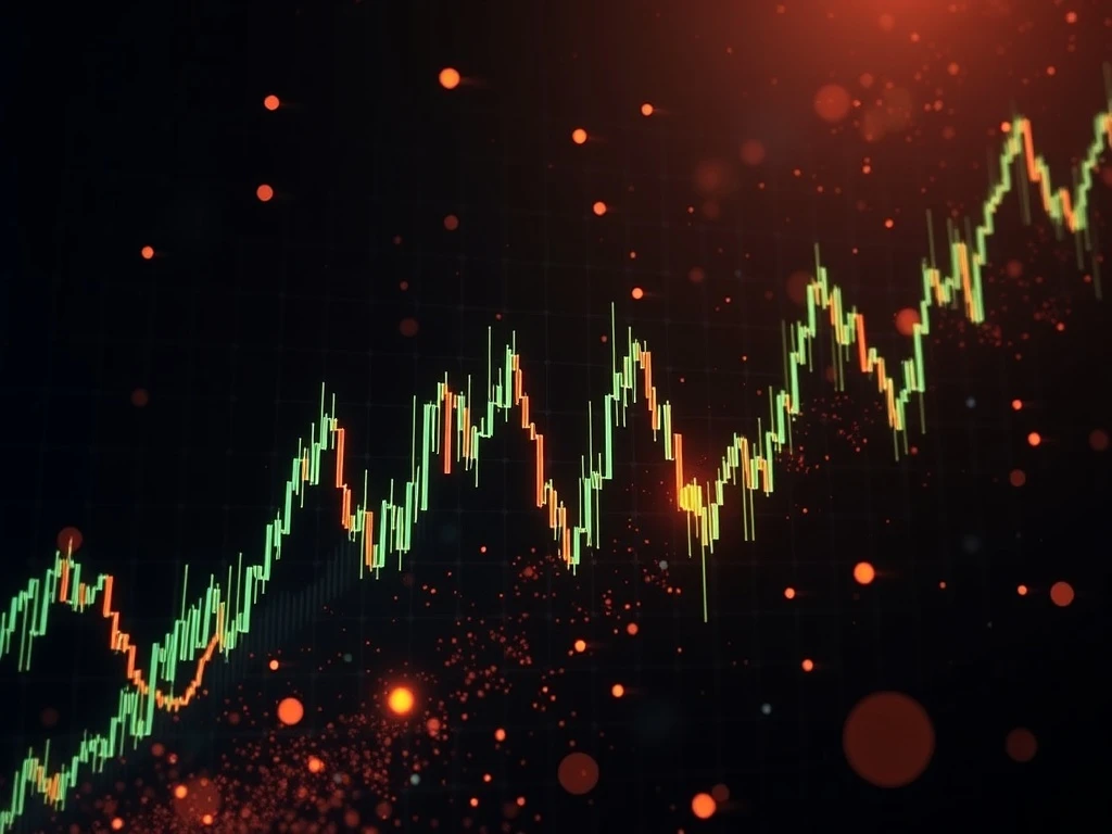 FARM cryptocurrency extreme price volatility chart showing dramatic spikes and crashes