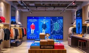Fashion brand comeback using blockchain technology and digital innovation in retail transformation