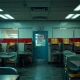 Fast-food chain closes multiple restaurants with empty dining area and closed signs visible