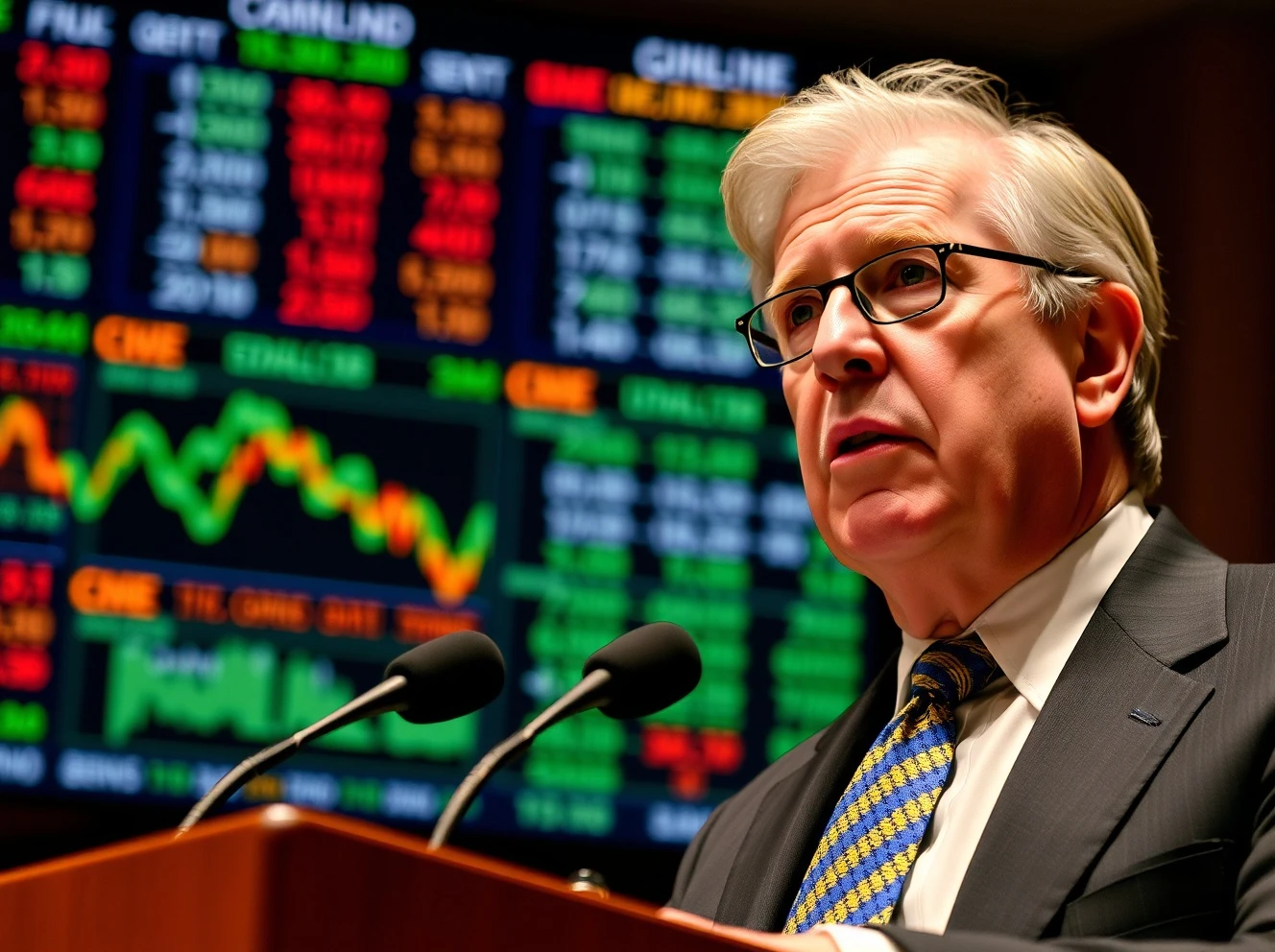 Controversial Fed official delivering bold monetary policy statement at press conference