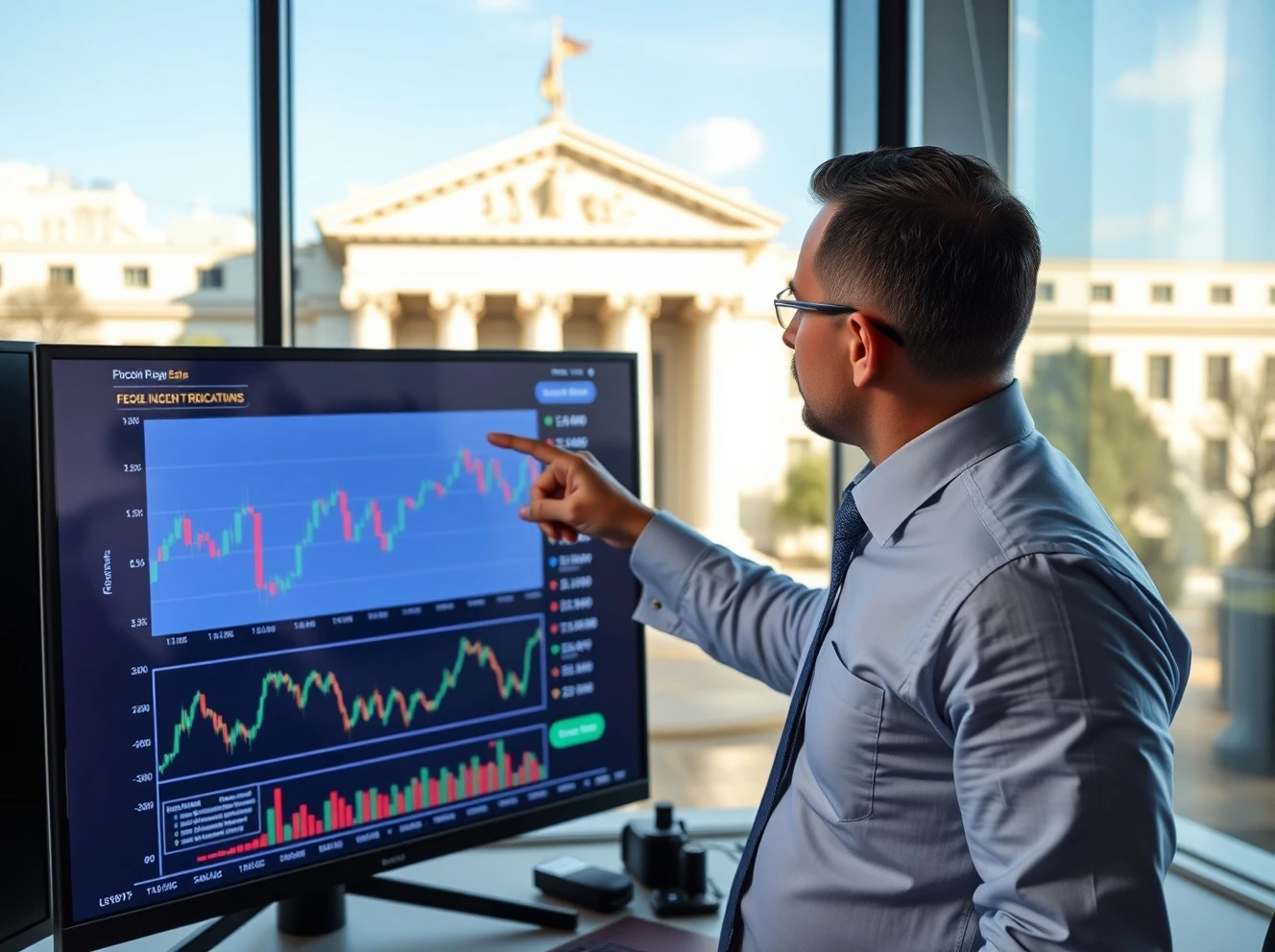 Analyst discussing Fed rate cut Bitcoin price impact with market charts