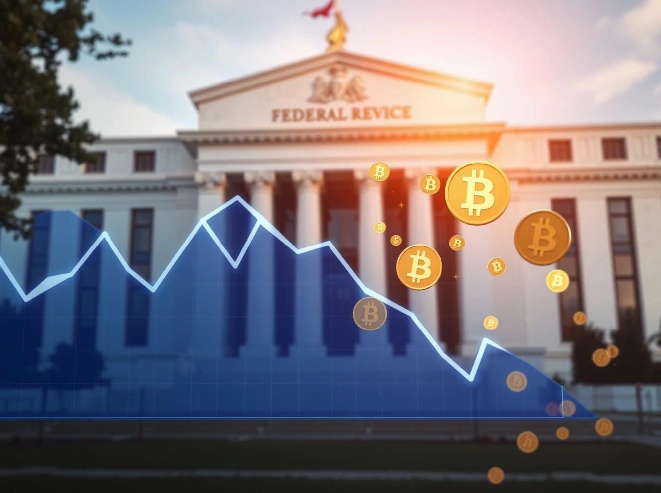Federal Reserve rate cut affecting cryptocurrency and stock market trends