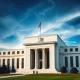 Federal Reserve building symbolizing crucial Fed rate cut decision affecting global markets