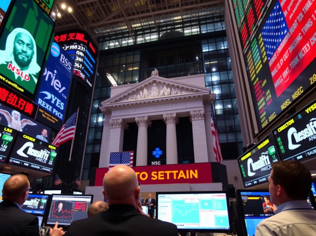 Federal Reserve decision impacting stock market trends and investor sentiment