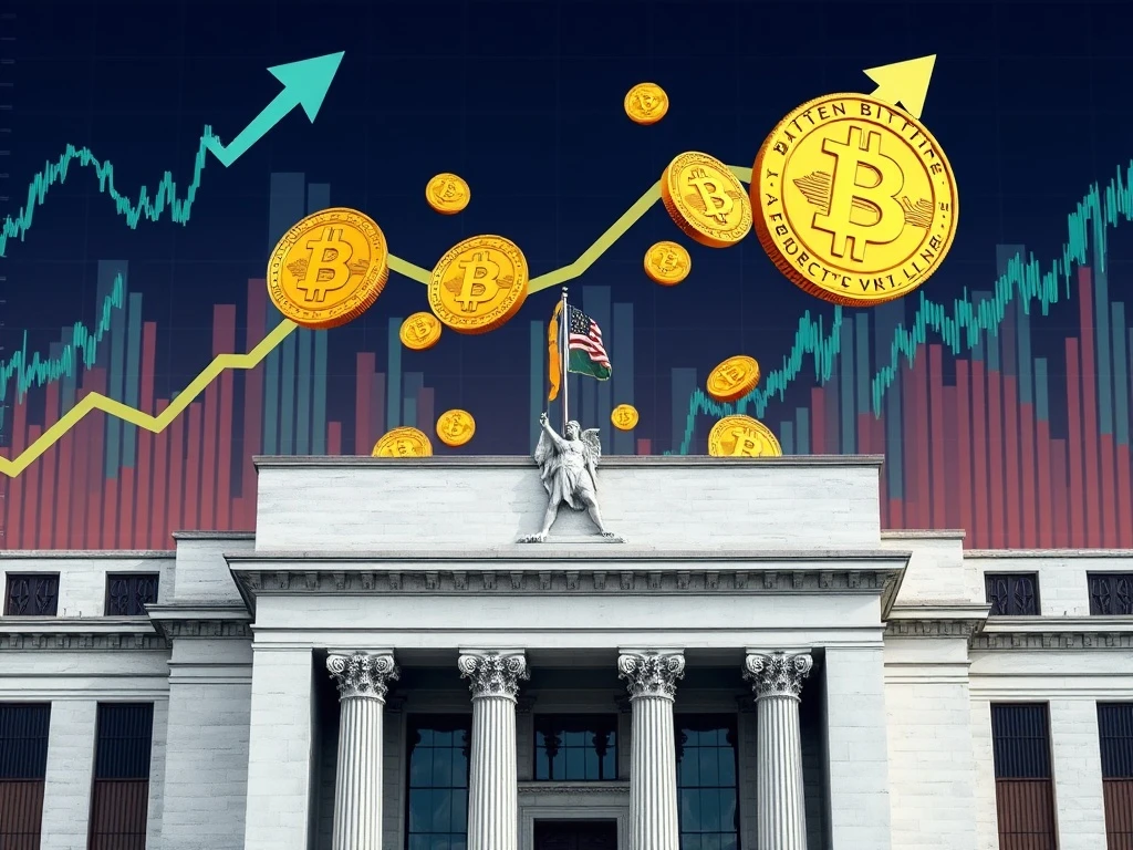 Federal Reserve rate cut impact on Bitcoin market rally and economic indicators