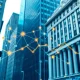 Blockchain IPO revolutionizing traditional finance with digital technology meeting Wall Street